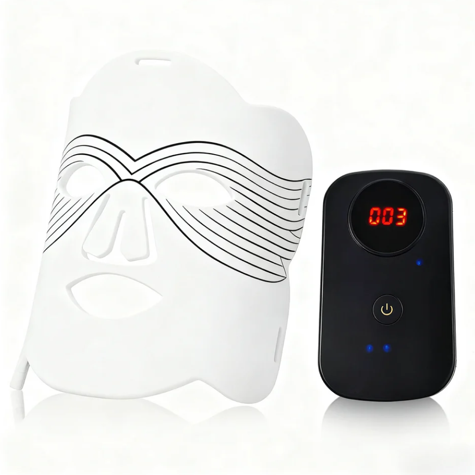 Glow™  Dual-Chip LED Red Light Face Mask