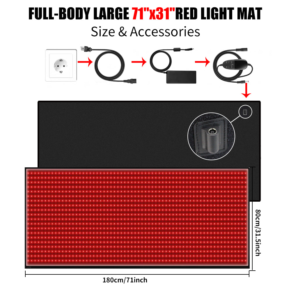 SOMA™ Recovery Red Light Mat